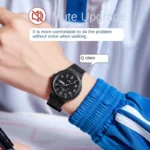 Louis Jess Outlet Youth Quartz Watch with Week Calendar Dial Men's Student Exam Special Rubber Band Children's Lun Watch - Image 2