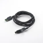 Hight Quality Usb Cable Black Customized Data Line Special Shape Charging Wire - Image 2