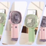 Original Manufacturer Selling Mini Portable Fan Usb Rechargeable PP+Electronic Components Personal Handy Fan - Image 5
