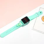 Cartoon Doll Children's LED Touch Wristwatch Sports Bracelet Gift for Boys and Girls Luxury Dial Display for Kids-LED electronic watch / 2