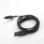 Hight Quality Usb Cable Black Customized Data Line Special Shape Charging Wire