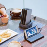 Power Banks Metal Built in Cable USB C Mobile Phone Power Bank 8000mah Charging Station for Restaurant Hotel Coffee Shop Library - Image 6